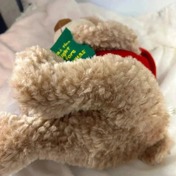 Animated Christmas, bear and mouse. Reads “Twas  night before Christmas” works. - Picture 5 of 12